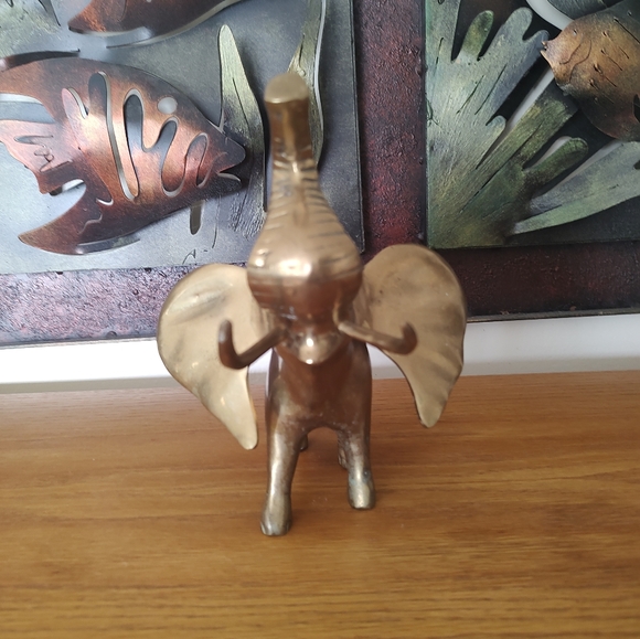 Vintage Brass Elephant - Picture 7 of 7